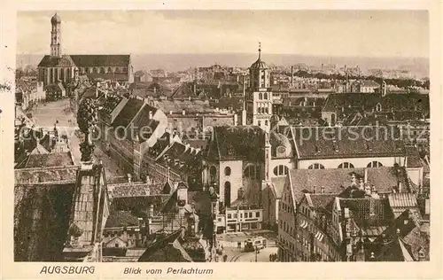 AK / Ansichtskarte Augsburg Blick vom Wertachturm Kat. Augsburg