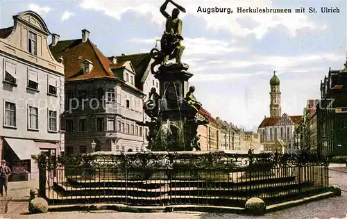 AK / Ansichtskarte Augsburg Herkulesbrunnen Kat. Augsburg