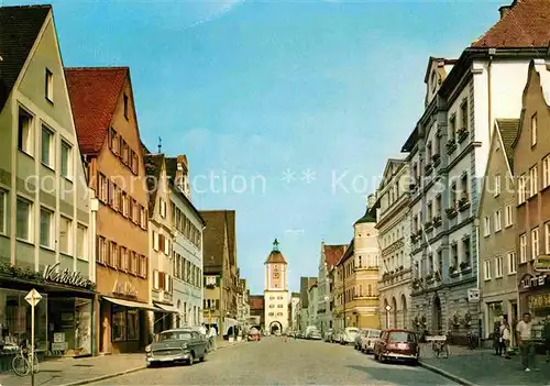AK / Ansichtskarte Dillingen Donau Koenigstrasse Stadttor Kat. Dillingen a.d.Donau