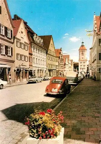 AK / Ansichtskarte Dillingen Donau Koenigstrasse Mitteltotturm Kat. Dillingen a.d.Donau