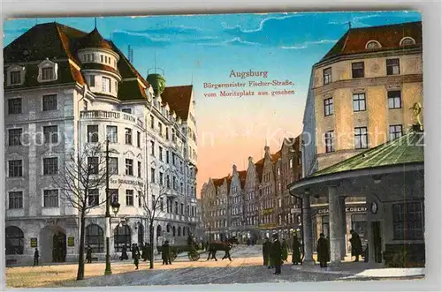 AK / Ansichtskarte Augsburg Buergermeister Fischer Strasse Kat. Augsburg