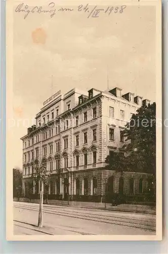 AK / Ansichtskarte Augsburg Hotel Drei Kronen Kat. Augsburg