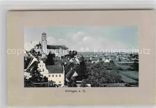 AK / Ansichtskarte Dillingen Donau Panorama Kat. Dillingen a.d.Donau