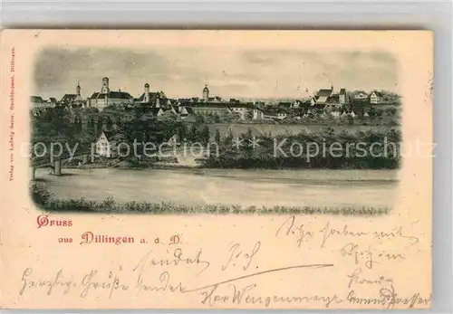 AK / Ansichtskarte Dillingen Donau Panorama Kat. Dillingen a.d.Donau