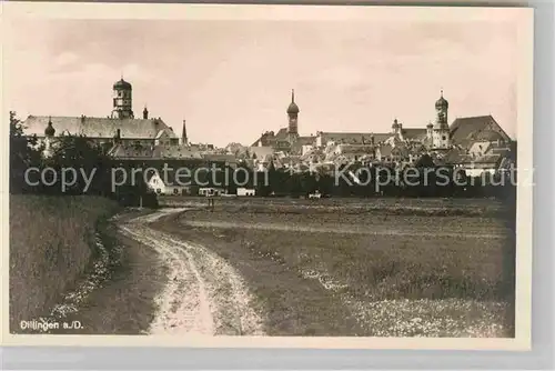 AK / Ansichtskarte Dillingen Donau Panorama Kat. Dillingen a.d.Donau