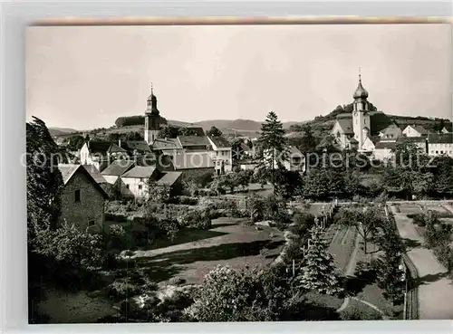 AK / Ansichtskarte Winnweiler Kirchen Panorama Kat. Winnweiler