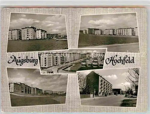 AK / Ansichtskarte Hochfeld Augsburg Hochhaeuser Kat. Augsburg