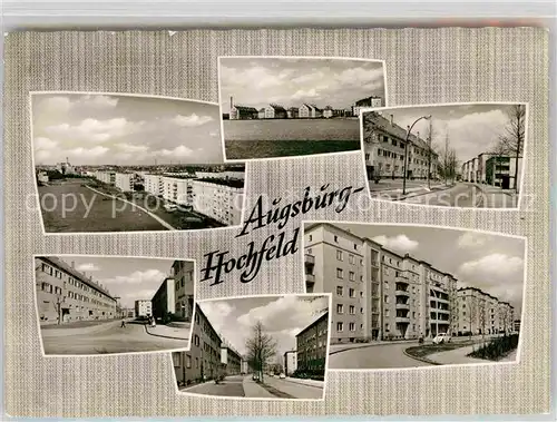 AK / Ansichtskarte Hochfeld Augsburg Hochhaussiedlung Kat. Augsburg