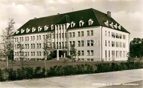 AK / Ansichtskarte Guenzburg Staedtisches Krankenhaus Kat. Guenzburg