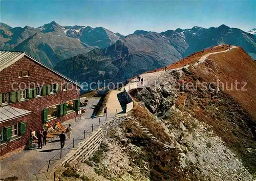 AK / Ansichtskarte Badgastein Berghotel Stubnerkogel Goldbergtauern Alpenpanorama Kat. Bad Gastein