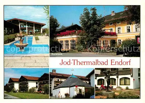 AK / Ansichtskarte Bad Endorf Jod Thermalbad Kurklinik Luftkurort Moorbad Kat. Bad Endorf