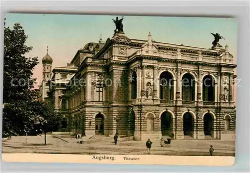 AK / Ansichtskarte Augsburg Theater Kat. Augsburg