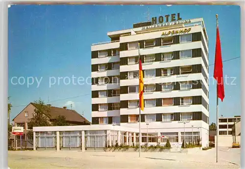 AK / Ansichtskarte Augsburg Hotel Alpenhof Kat. Augsburg