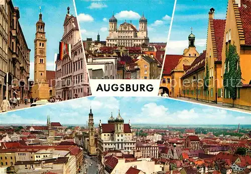 AK / Ansichtskarte Augsburg Teilansichten Kat. Augsburg
