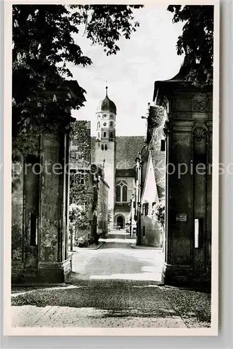 AK / Ansichtskarte Dillingen Donau Blick vom Schlossportal Kat. Dillingen a.d.Donau