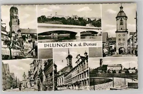 AK / Ansichtskarte Dillingen Donau Mittleres Tor Sportstadion  Kat. Dillingen a.d.Donau