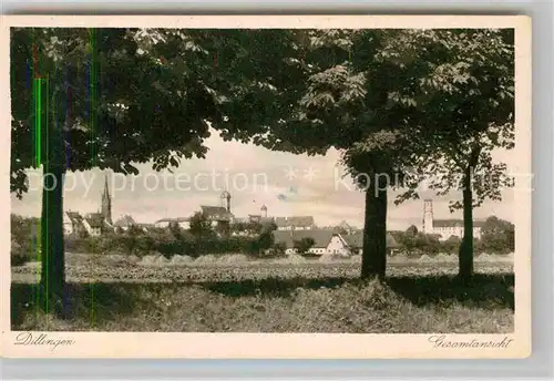 AK / Ansichtskarte Dillingen Donau Gesamtansicht Kat. Dillingen a.d.Donau