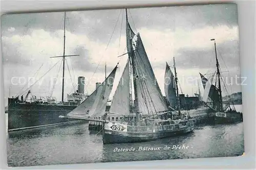 AK / Ansichtskarte Oostende Bateaux de Peche