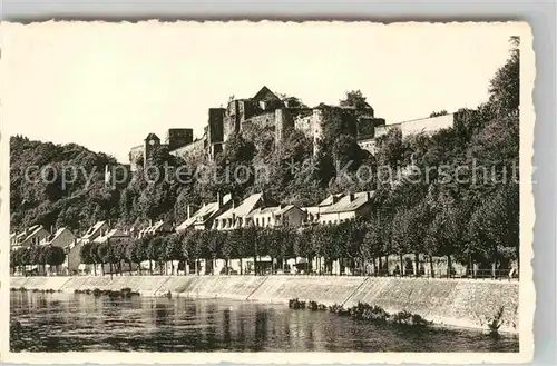 AK / Ansichtskarte Bouillon Le Chateau vu de la Semois Kat. Le Bouillon