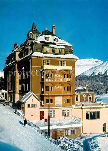 AK / Ansichtskarte St Moritz GR Hotel Belvedere Kat. St Moritz