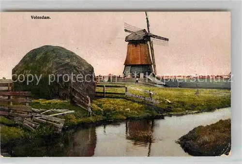 AK / Ansichtskarte Volendam Windmuehle Kat. Niederlande