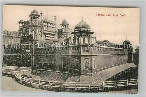 AK / Ansichtskarte Dehli Lahore Gate Fort