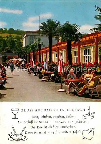 AK / Ansichtskarte Bad Schallerbach Kurpromenade Palmengarten Kat. Bad Schallerbach