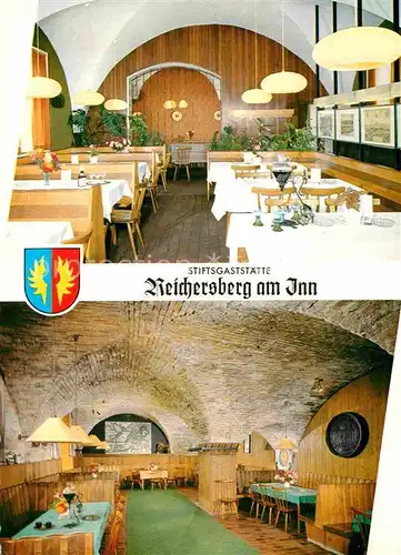 AK / Ansichtskarte Reichersberg Inn Stiftskeller Restaurant
