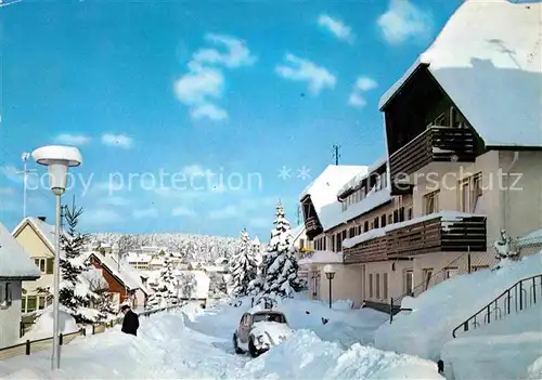 AK / Ansichtskarte Luetzenhardt Hotel Restaurant Schwarzwald Klause Kat. Waldachtal