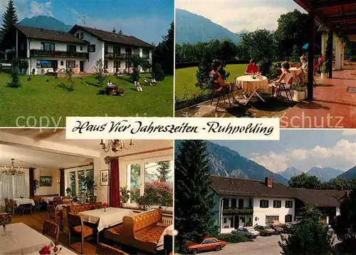 AK / Ansichtskarte Ruhpolding Haus der Vier Jahreszeiten Kat. Ruhpolding