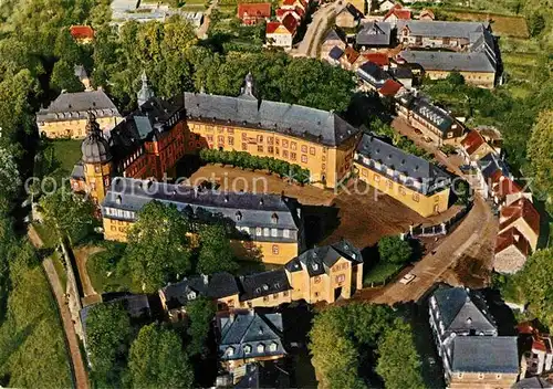 AK / Ansichtskarte Berleburg Bad Fliegeraufnahme Fuerstliches Schloss Kat. Bad Berleburg