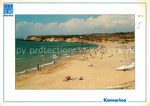 AK / Ansichtskarte Kamarina Strand Kueste beim Club Med Kat. Camerina Sizilien