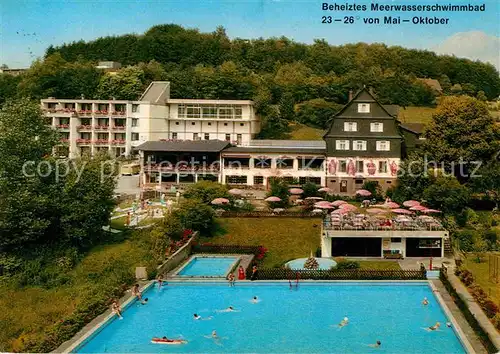 AK / Ansichtskarte Grasellenbach Kurhotel Siegfriedbrunnen Schwimmbad Kneippheilbad Kat. Grasellenbach