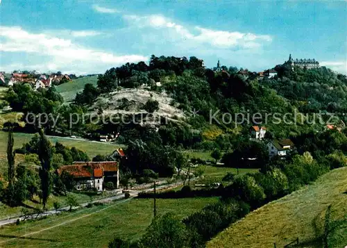 AK / Ansichtskarte Reitzenhagen Panorama Blick auf Schloss Friedrichstein Kat. Bad Wildungen