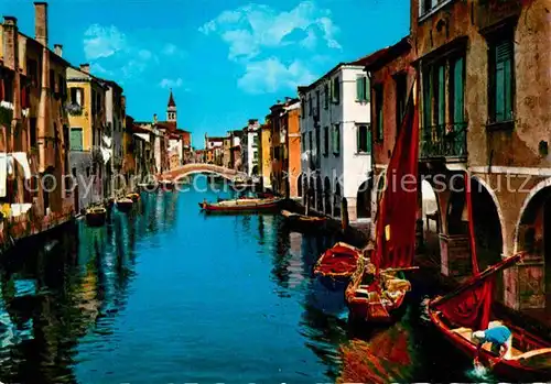 AK / Ansichtskarte Chioggia Venetien Canal Vena