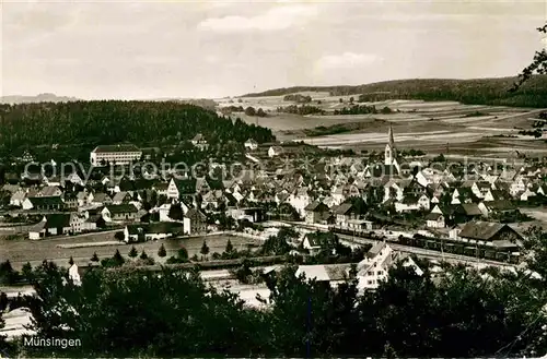 AK / Ansichtskarte Muensingen Panorama Kat. Muensingen