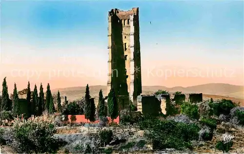 AK / Ansichtskarte Tlemcen Ruines de Monsourah Le Minaret Kat. Algerien