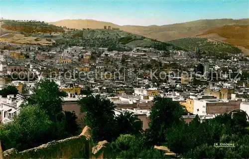 AK / Ansichtskarte Fes Marokko Vue sur la Medina et les Merenides Kat. Marokko