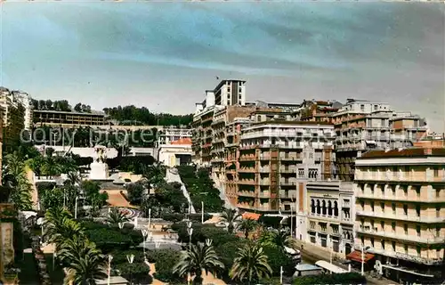 AK / Ansichtskarte Alger Algerien Le Boulevard l Hotel Albert