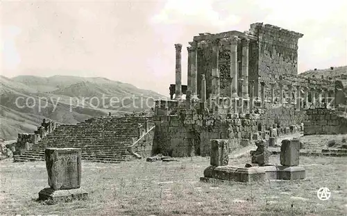AK / Ansichtskarte Djemila Temple Septimien Kat. Algerien