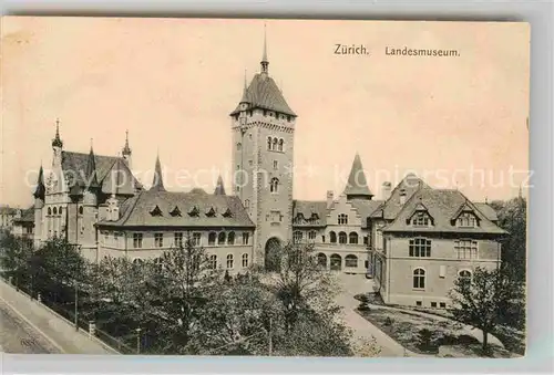 AK / Ansichtskarte Zuerich ZH Landesmuseum