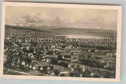 AK / Ansichtskarte Zuerich ZH Panorama 