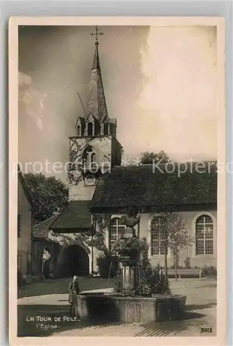AK / Ansichtskarte La Tour de Peilz Kirche Kat. La Tour de Peilz