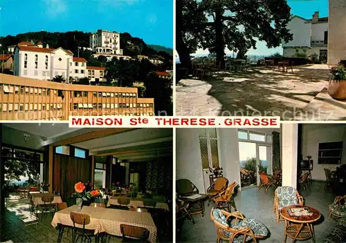 AK / Ansichtskarte Grasse Alpes Maritimes Hotel Pension Maison Ste Therese Kat. Grasse