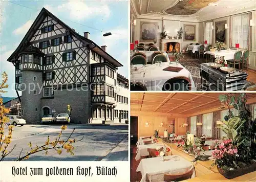 AK / Ansichtskarte Buelach ZH Hotel zum goldenen Kopf Kat. Buelach