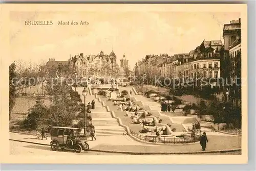 AK / Ansichtskarte Bruessel Bruxelles Mont des Arts Kat. 