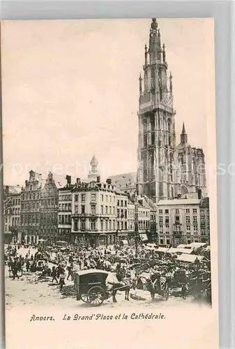 AK / Ansichtskarte Anvers Antwerpen Kathedrale Kat. 