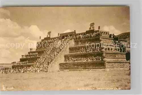 AK / Ansichtskarte Teotihuacan Ruhestaette Kat. San Juan Teotihuacan Mexiko