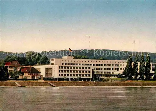 AK / Ansichtskarte Bonn Rhein Bundeshaus am Rhein Kat. Bonn