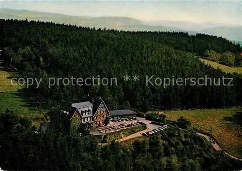 AK / Ansichtskarte Dahle Altena Fliegeraufnahme Kohlberghaus Hotel Restaurant Kat. Altena